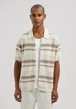 Dstrezzed Overhemd Mica Beige 1