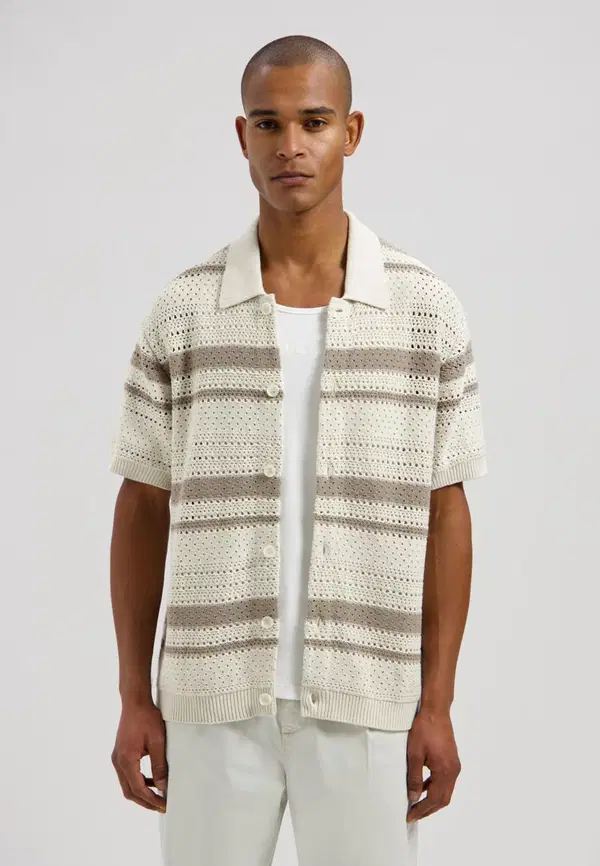 Dstrezzed Overhemd Mica Beige 1