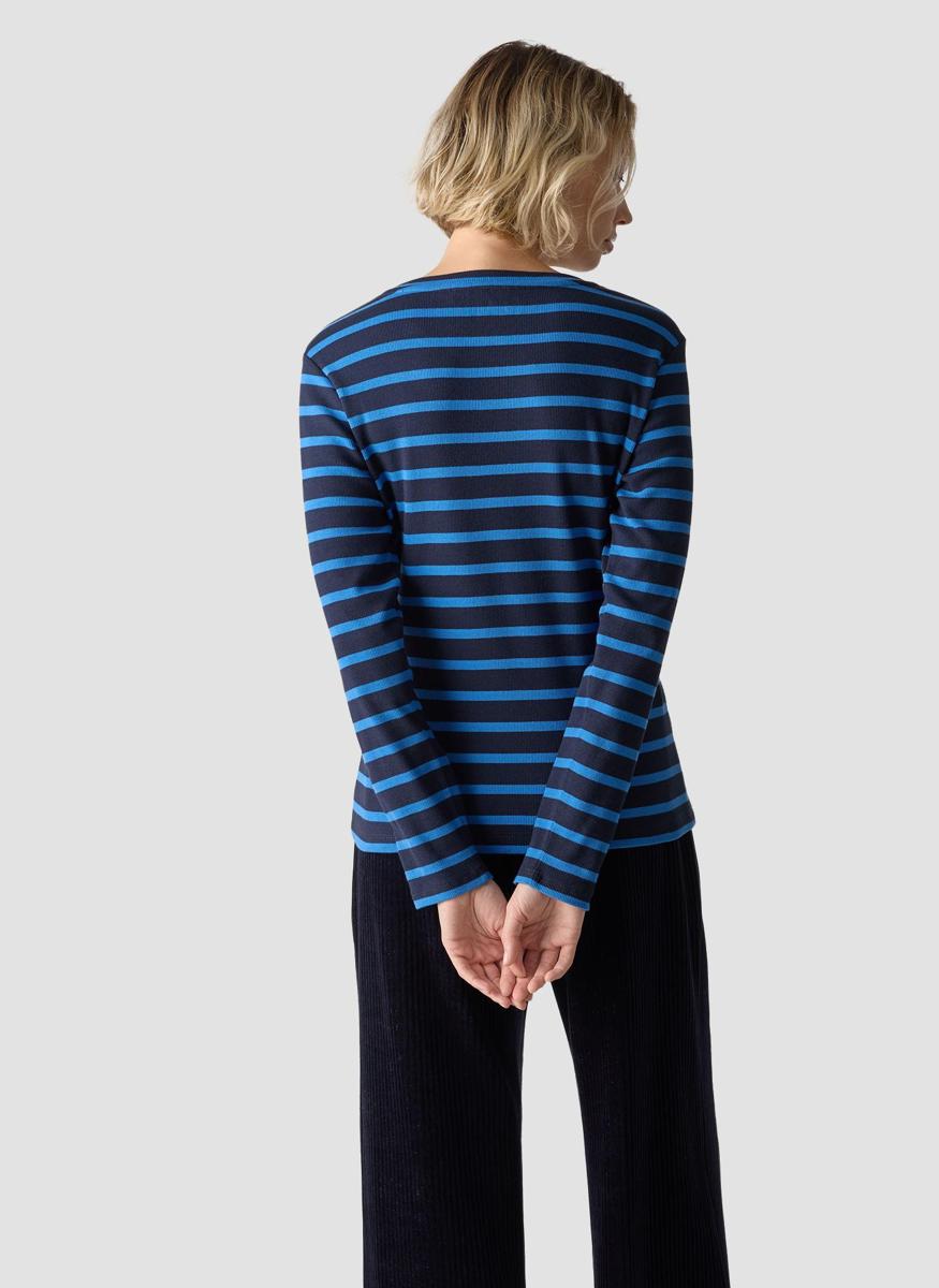LeComte Longsleeve 55-631304 Blauw 3