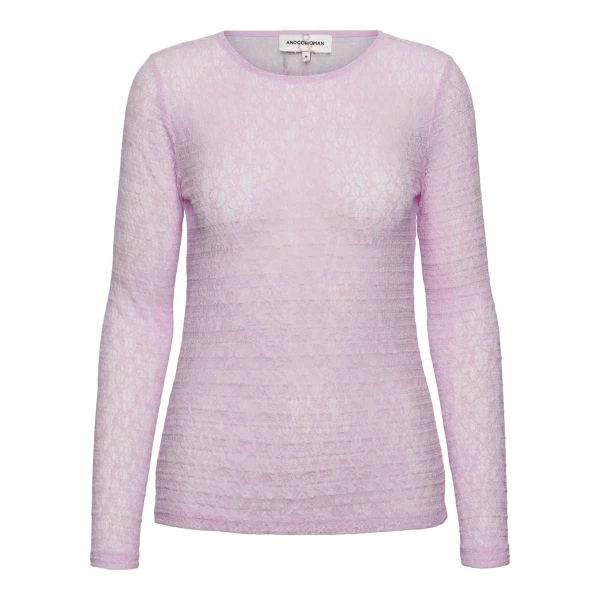 &Co Woman Longsleeve TO390 Roze 1
