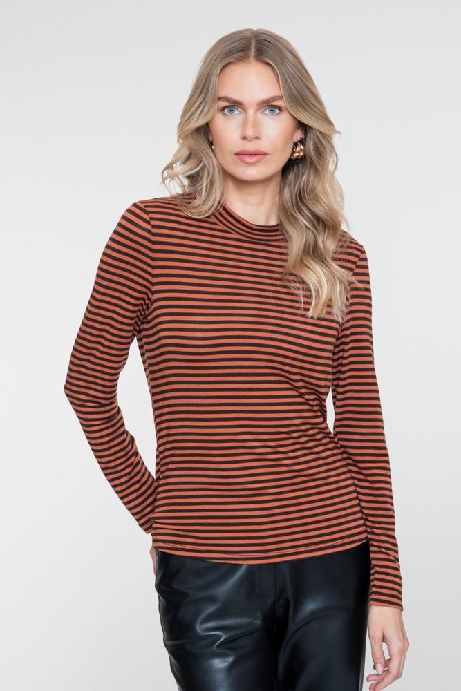 Geisha Longsleeve 62591-70 Bruin 1