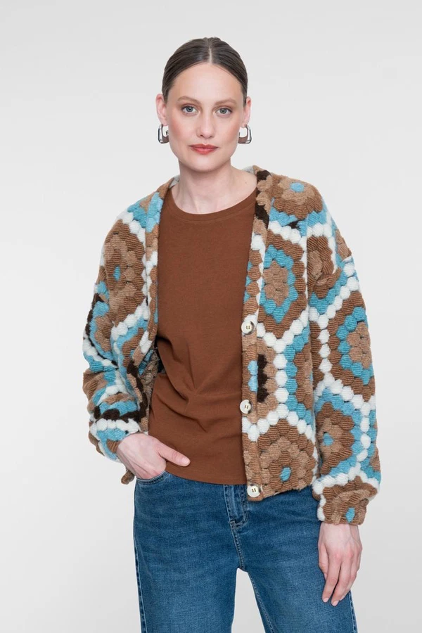 Geisha Vest 65620-20 Blauw 1