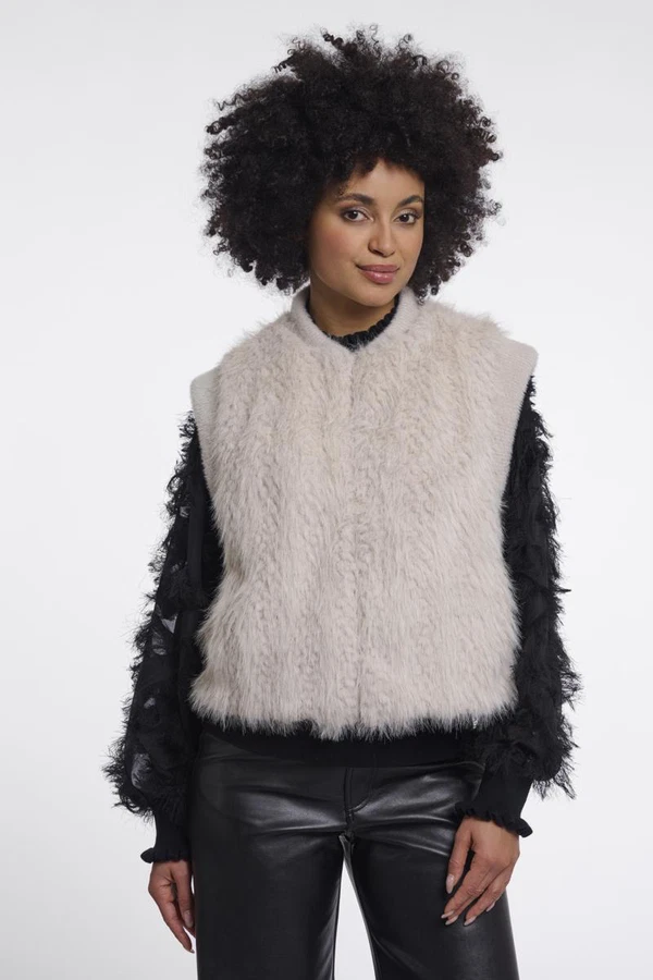 Rino & Pelle Bodywarmer Alvita.7002612 Beige 1