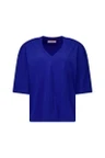 Studio Anneloes T-Shirt Fiore Vneck Blauw 2