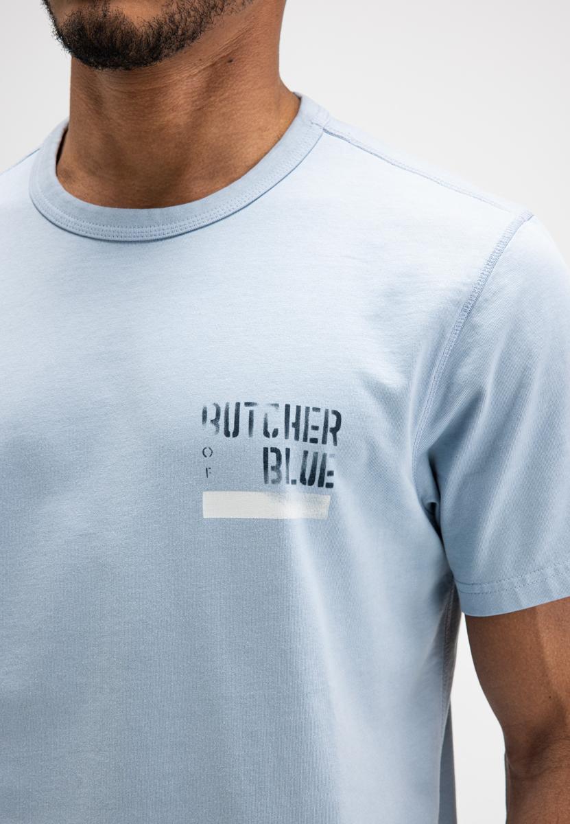 Butcher of Blue T-Shirt Army Brush Blauw 6