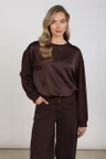 NUKUS Sweater NKF03095 Bruin 4
