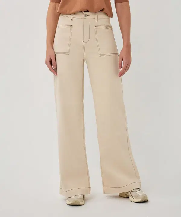 EsQualo Jeans SP26.12020 Beige 1