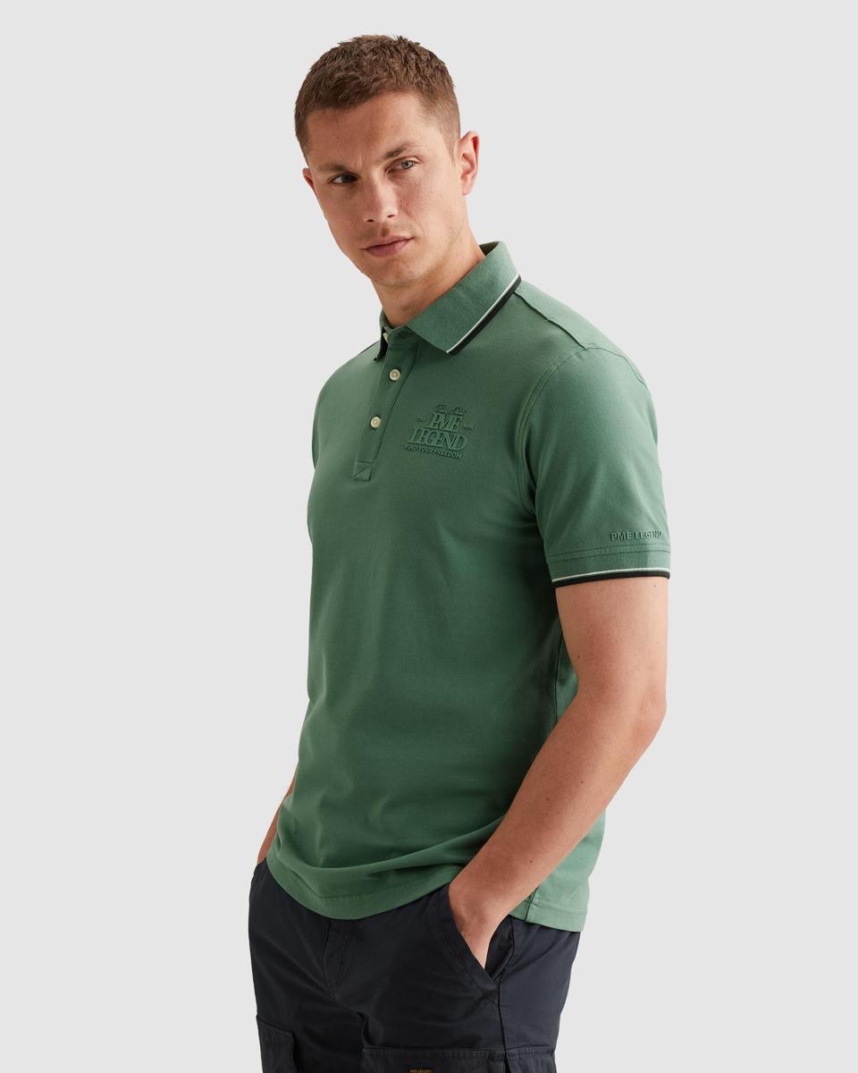 PME Legend Polo PPSS2604867 Blauw 1