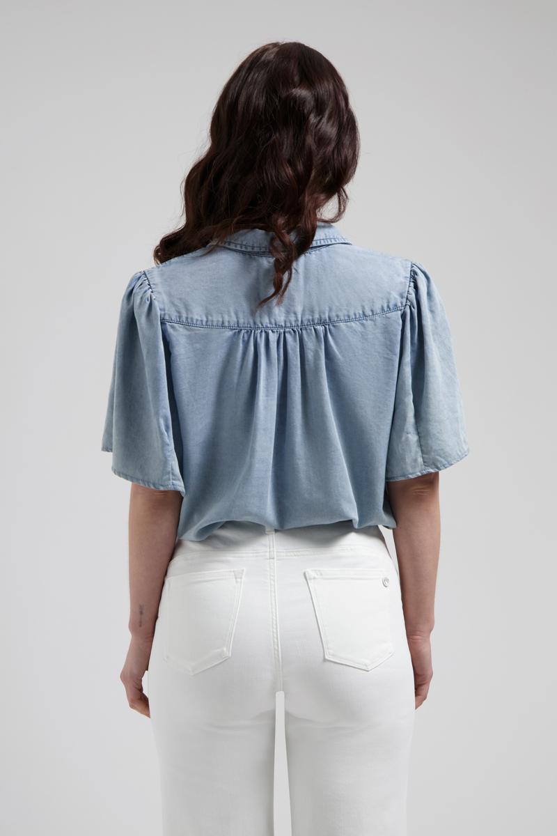 Florèz Blouse Dané Blauw 3