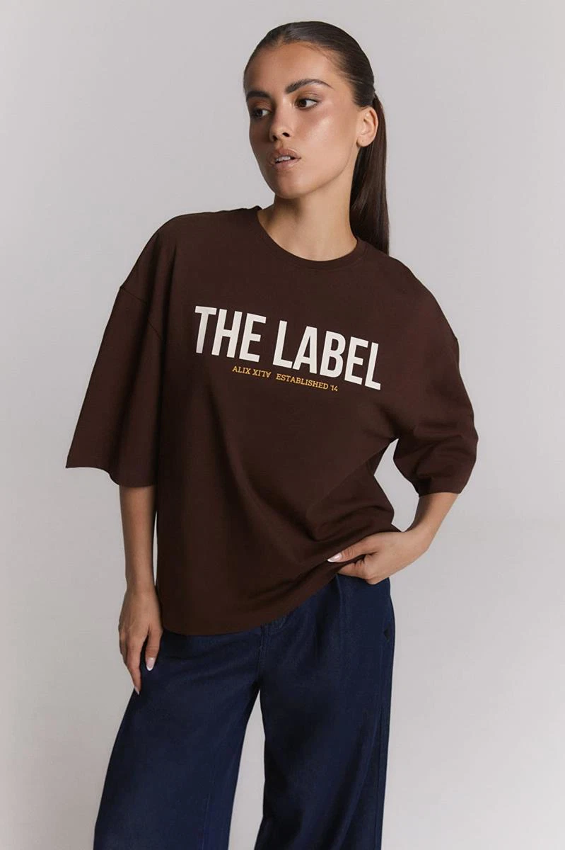 Alix The Label T-Shirt 2608819959 Bruin 1