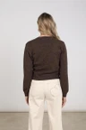 NUKUS Trui NKF03088 Bruin 6