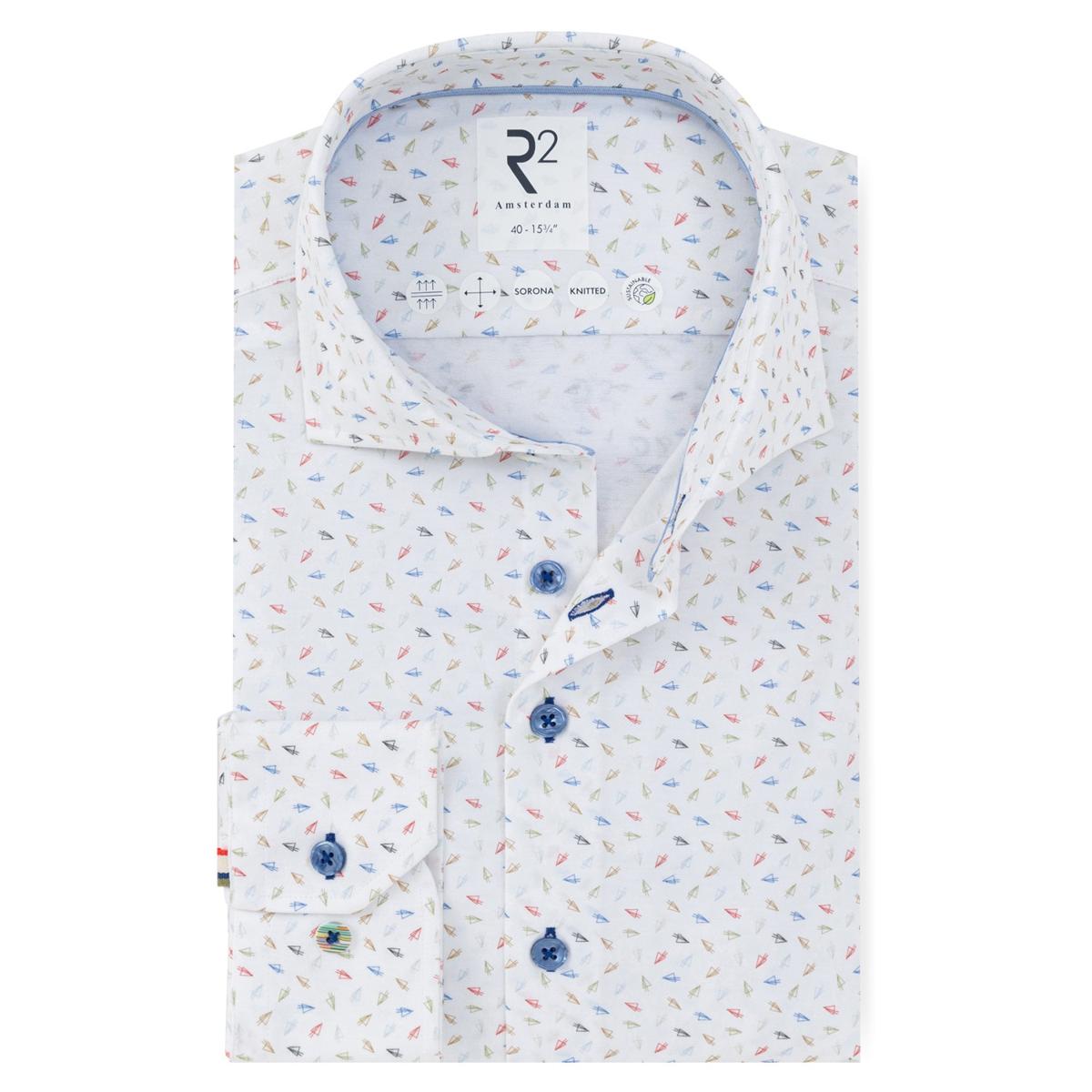 R2 Amsterdam Overhemd 132.WSP.028 Geen Kleur 1