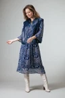 Label DOT Jurk Safye Blauw 1
