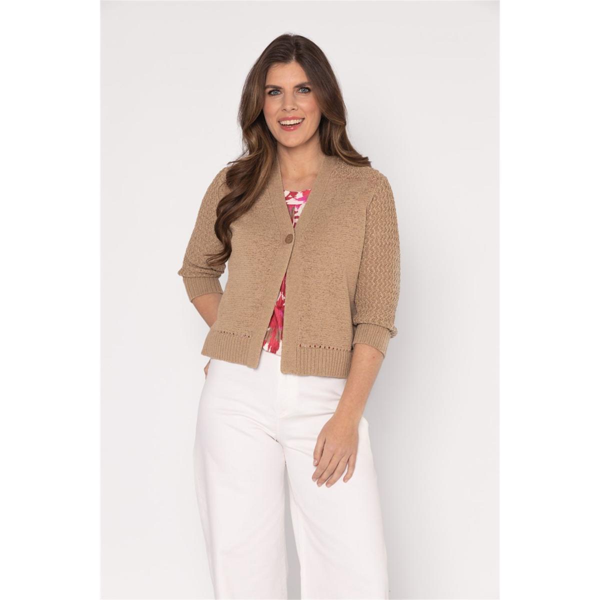 Roberto Sarto Vest 611148 Beige 6