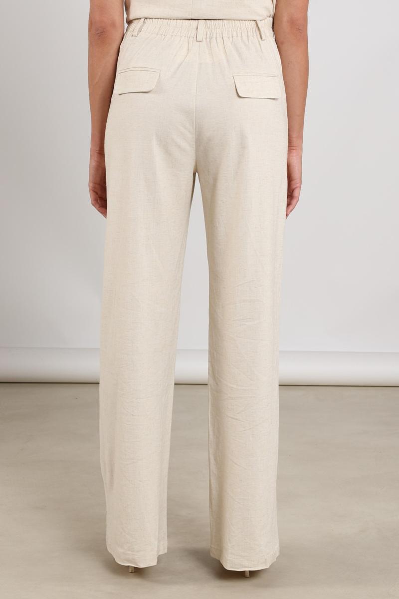 NUKUS Pantalon Eline Beige 3