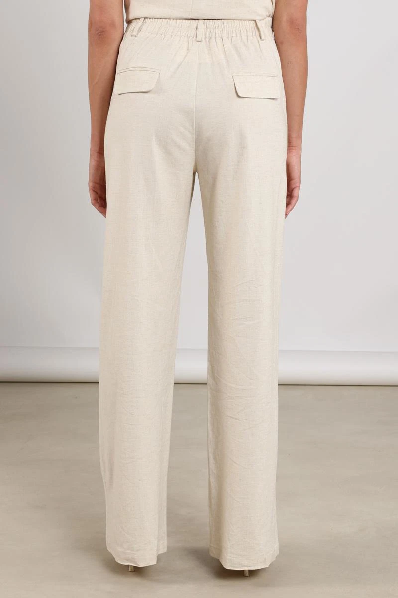 NUKUS Pantalon Eline Beige 3