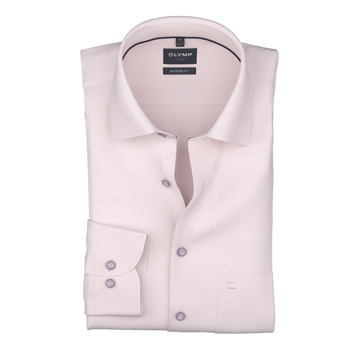 Olymp Overhemd 124614 Roze 2