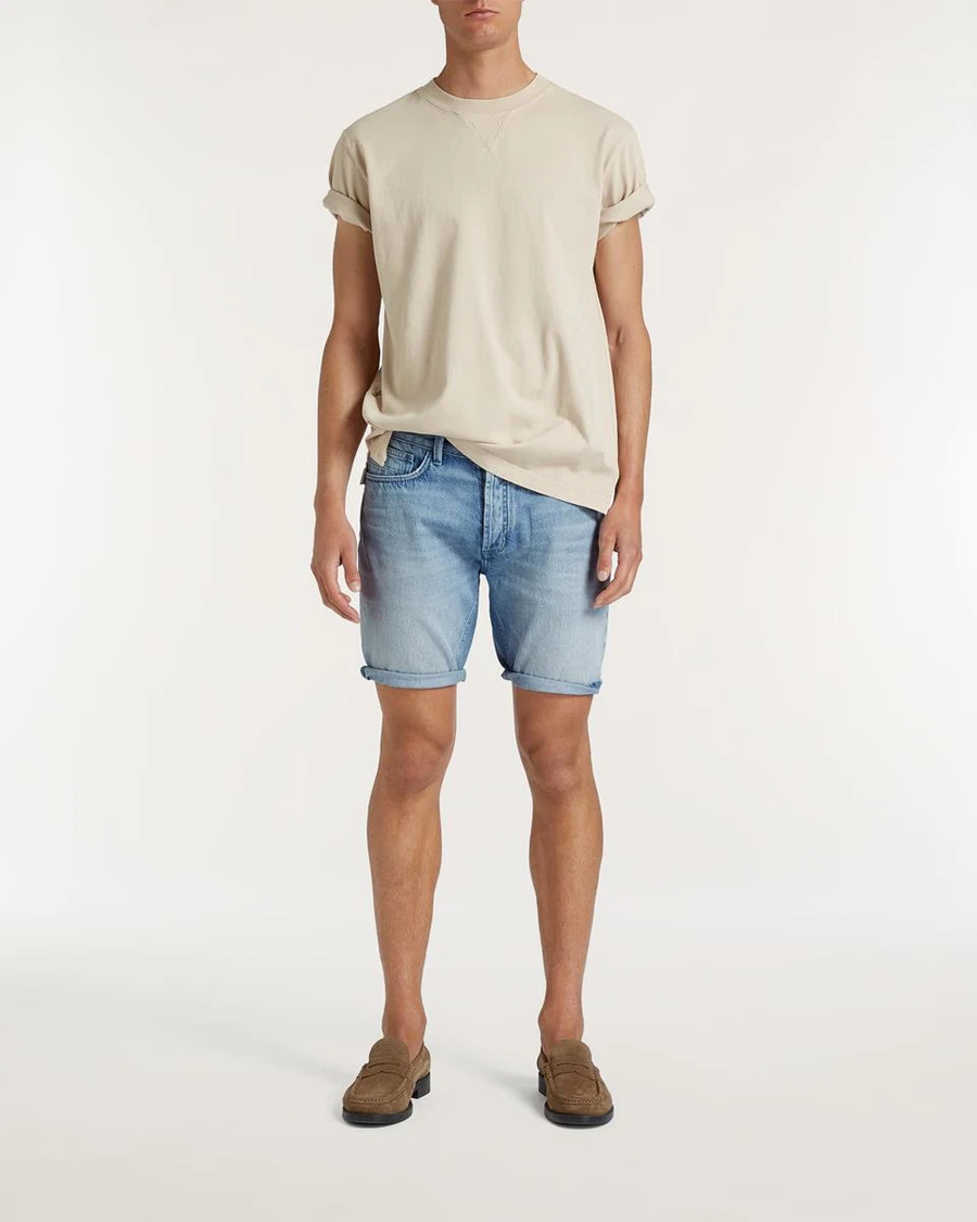 Denham Korte Broek Ridge Blauw 1