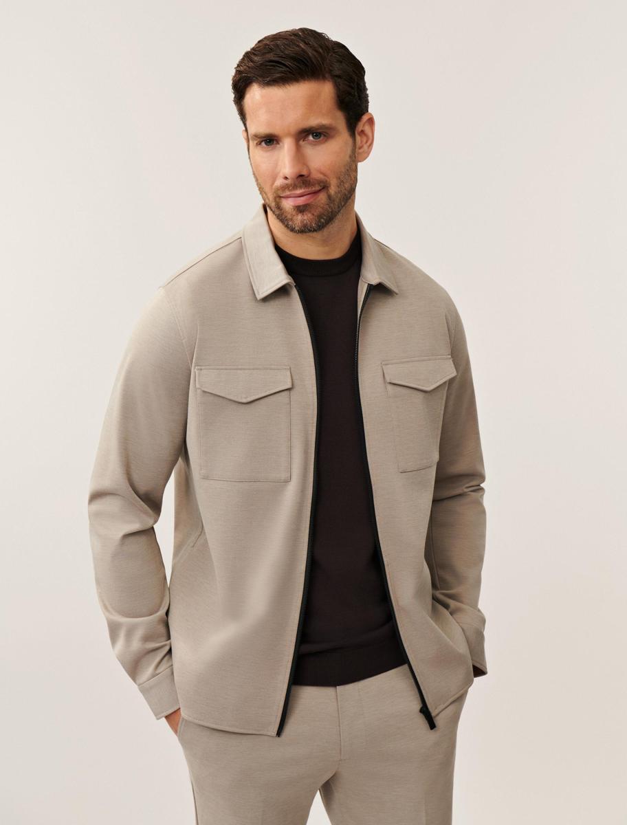 Cavallaro Overshirt Zanico Beige 1