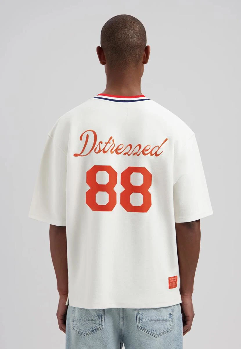 Dstrezzed T-Shirt 203560 Oranje 3