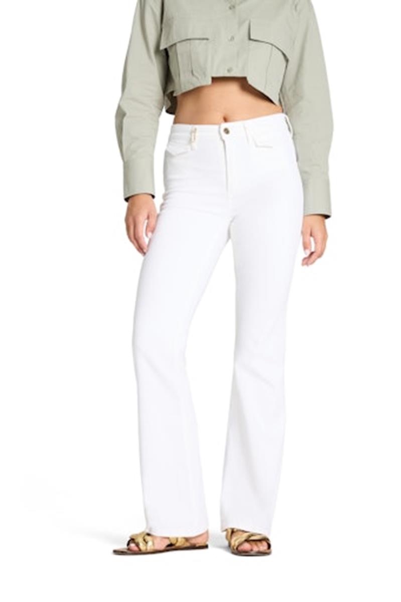 Cambio Jeans Fabienne Pocket Off-White 1