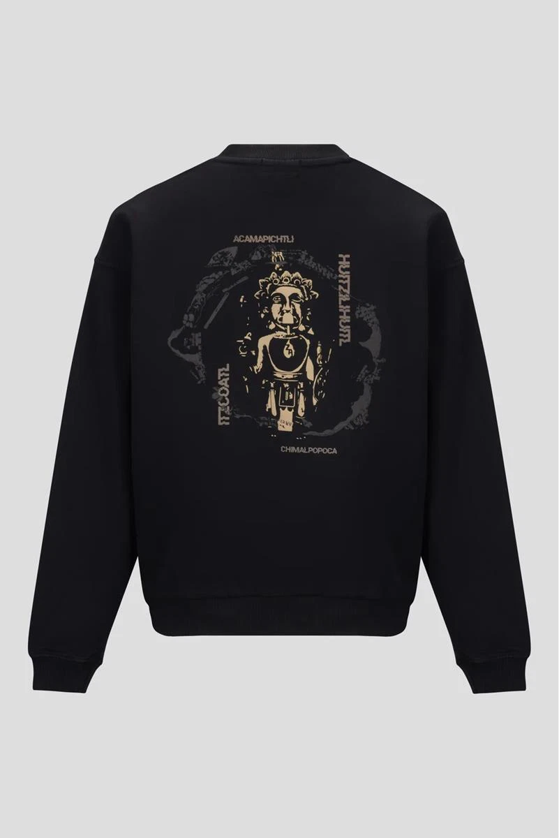 Zorro Azteca Sweater Tlatoani Zwart 2