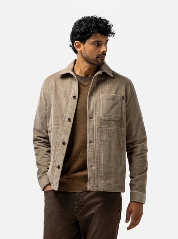 State of Art Overhemd 221-26289 Taupe 1