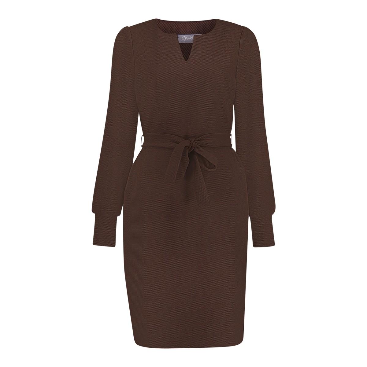 Geisha Jurk 67540-21 Bruin 1