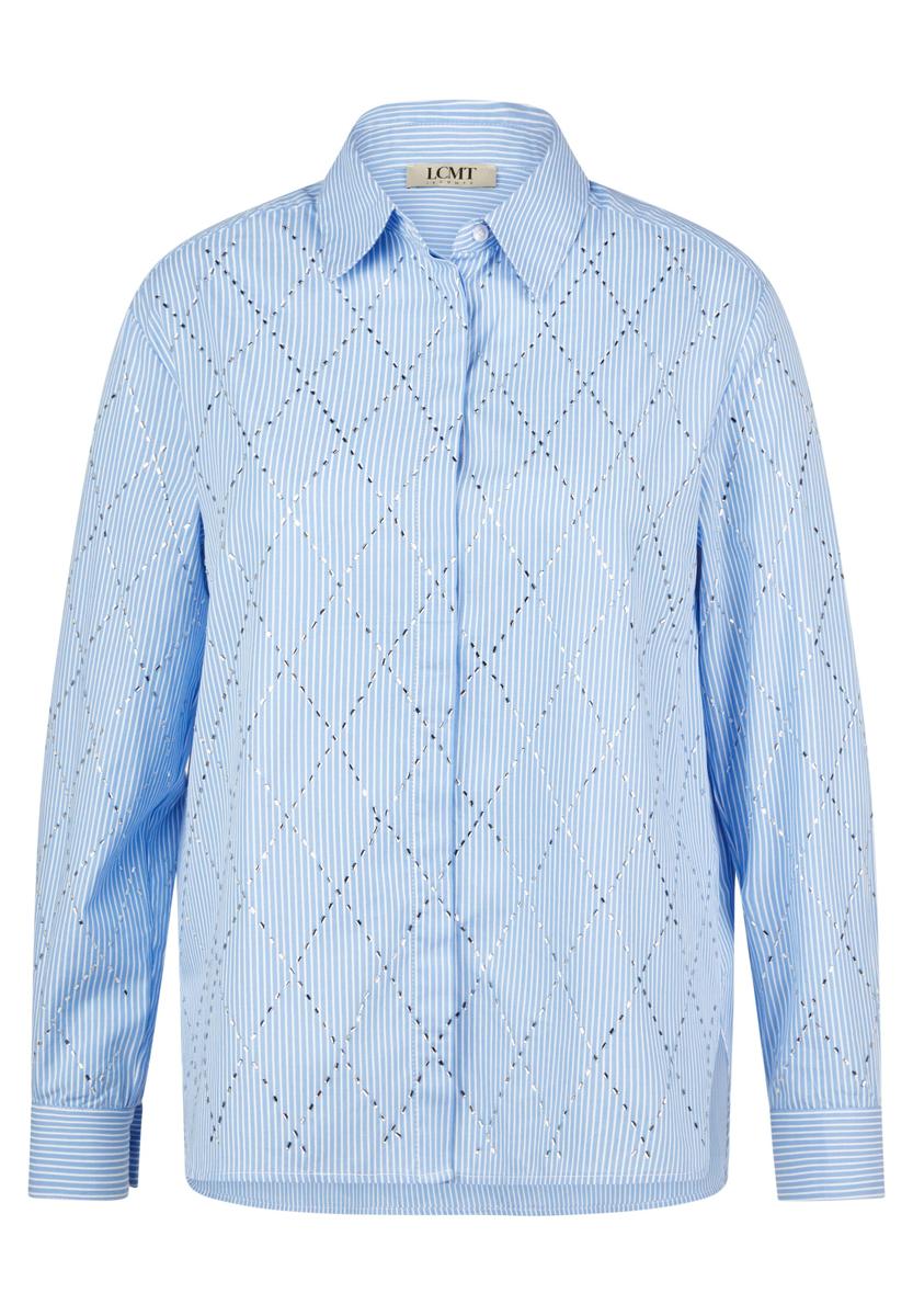 Le Comte Blouse 55-631106 Blauw 2