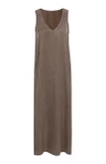YAYA Jurk 01-601205-605 Bruin 2
