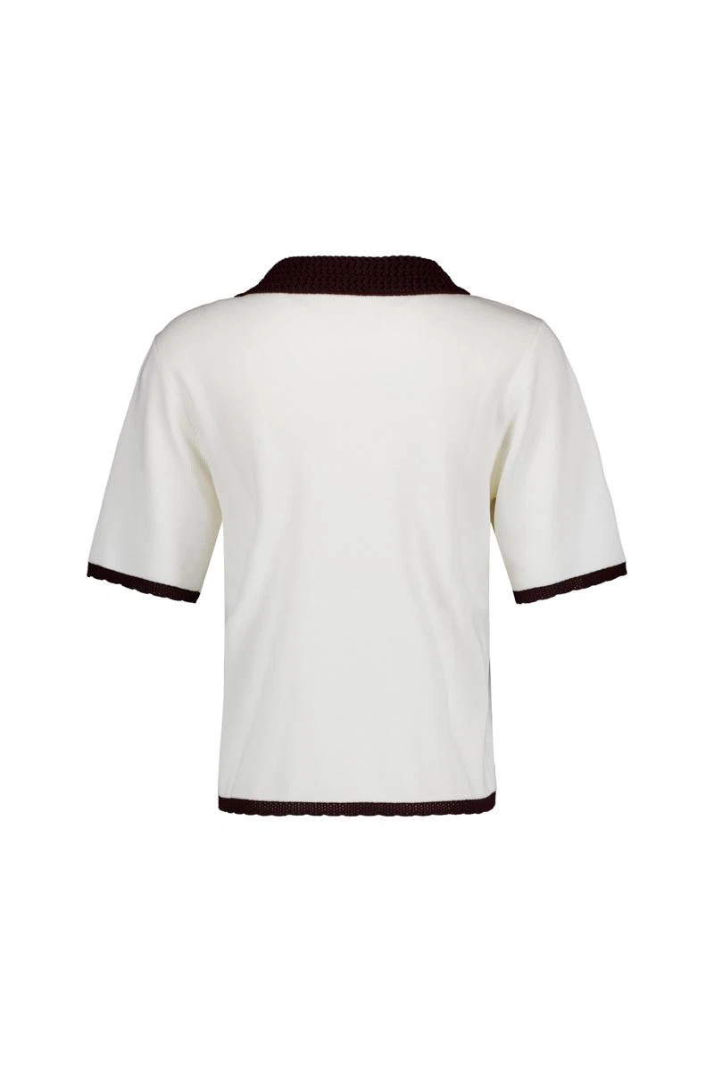 Studio Anneloes Polo Jemy Crochet Off-White 3
