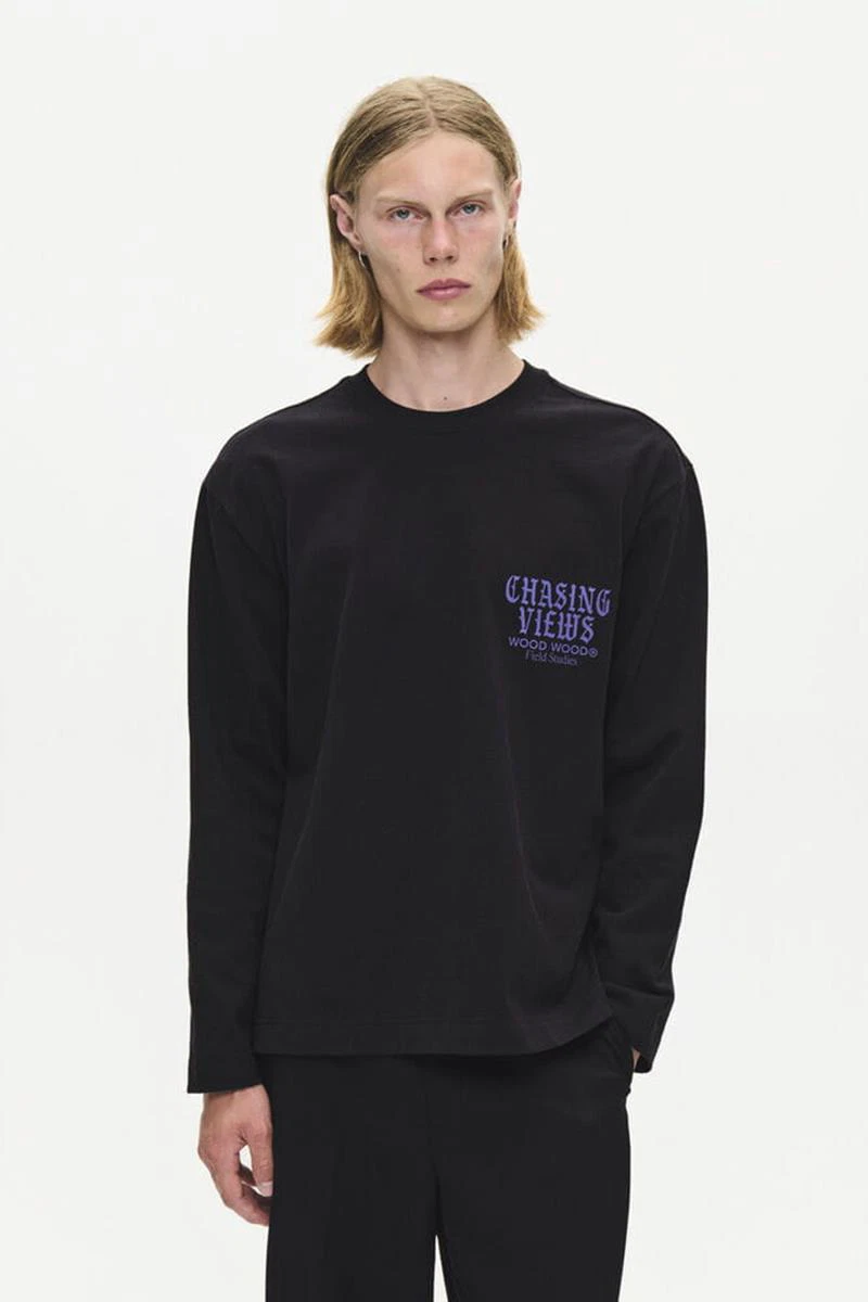 Wood Wood Longsleeve Ryan Wit 1