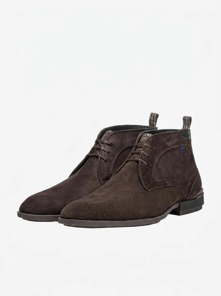Floris van Bommel Veterschoenen De Hakker 01.04 Bruin 1