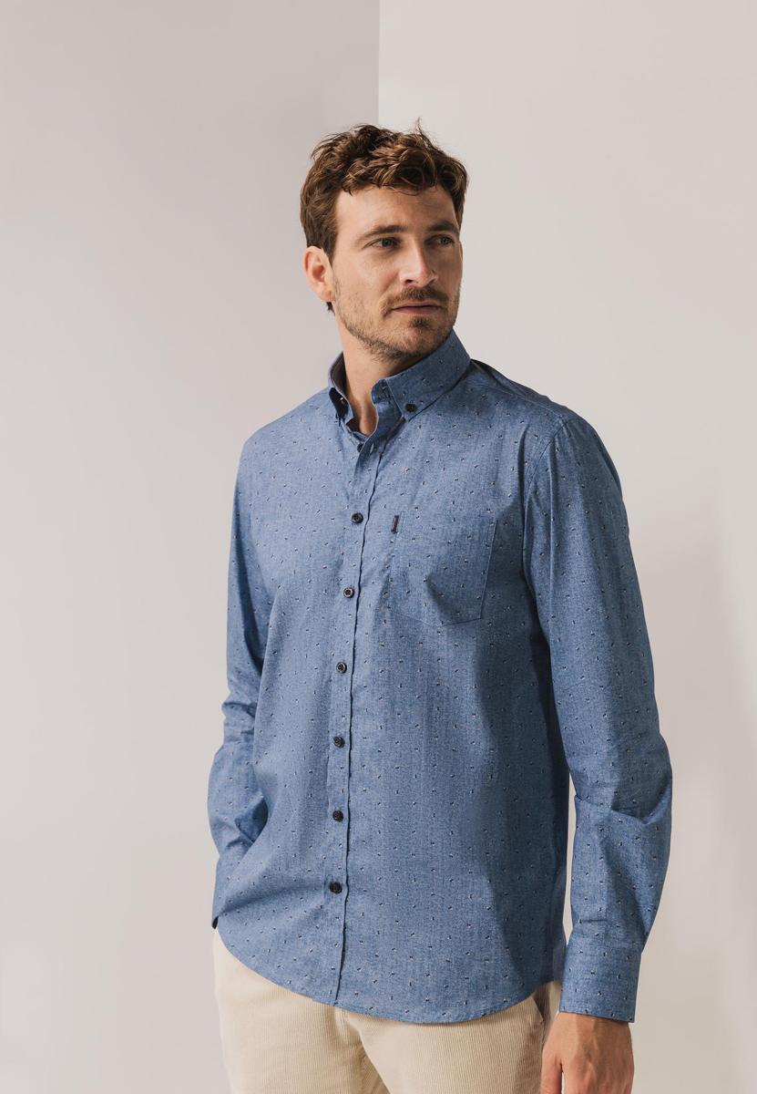 State of Art Overhemd 214-25910 Blauw 1