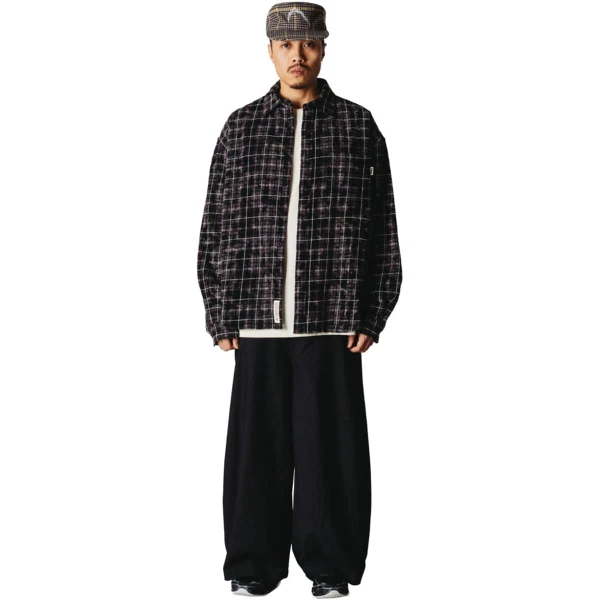 WOODBIRD Overshirt Jong Zwart 1
