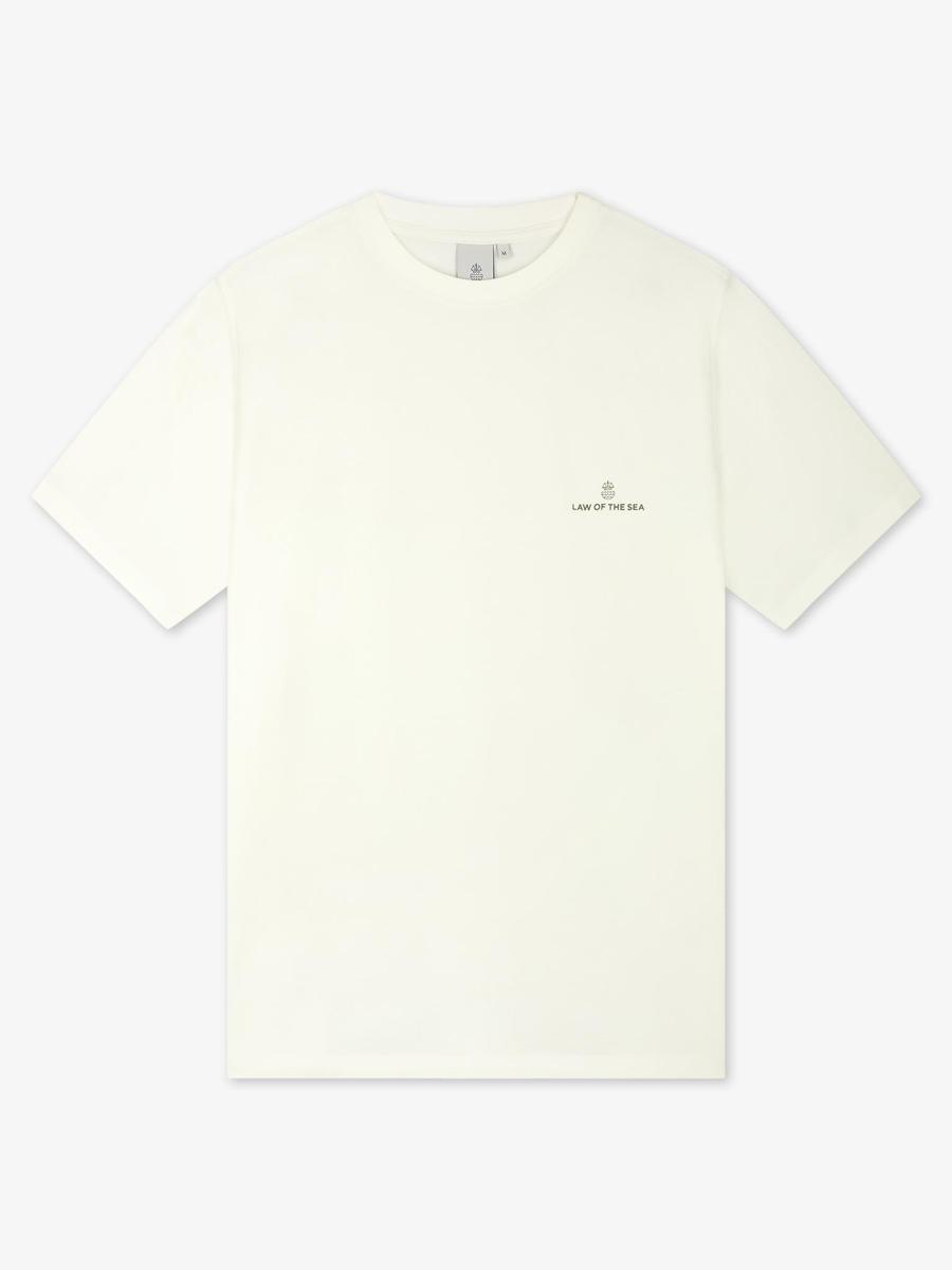 Law of the Sea T-Shirt Law Logo Off-White 2
