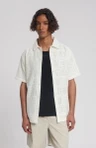 Law of the Sea Overhemd Siren Ajour Knitted Resort Off-White 1