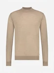 Born with Appetite Trui Berry Beige 1