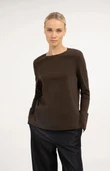 YAYA Longsleeve 01-709438-610 Bruin 1