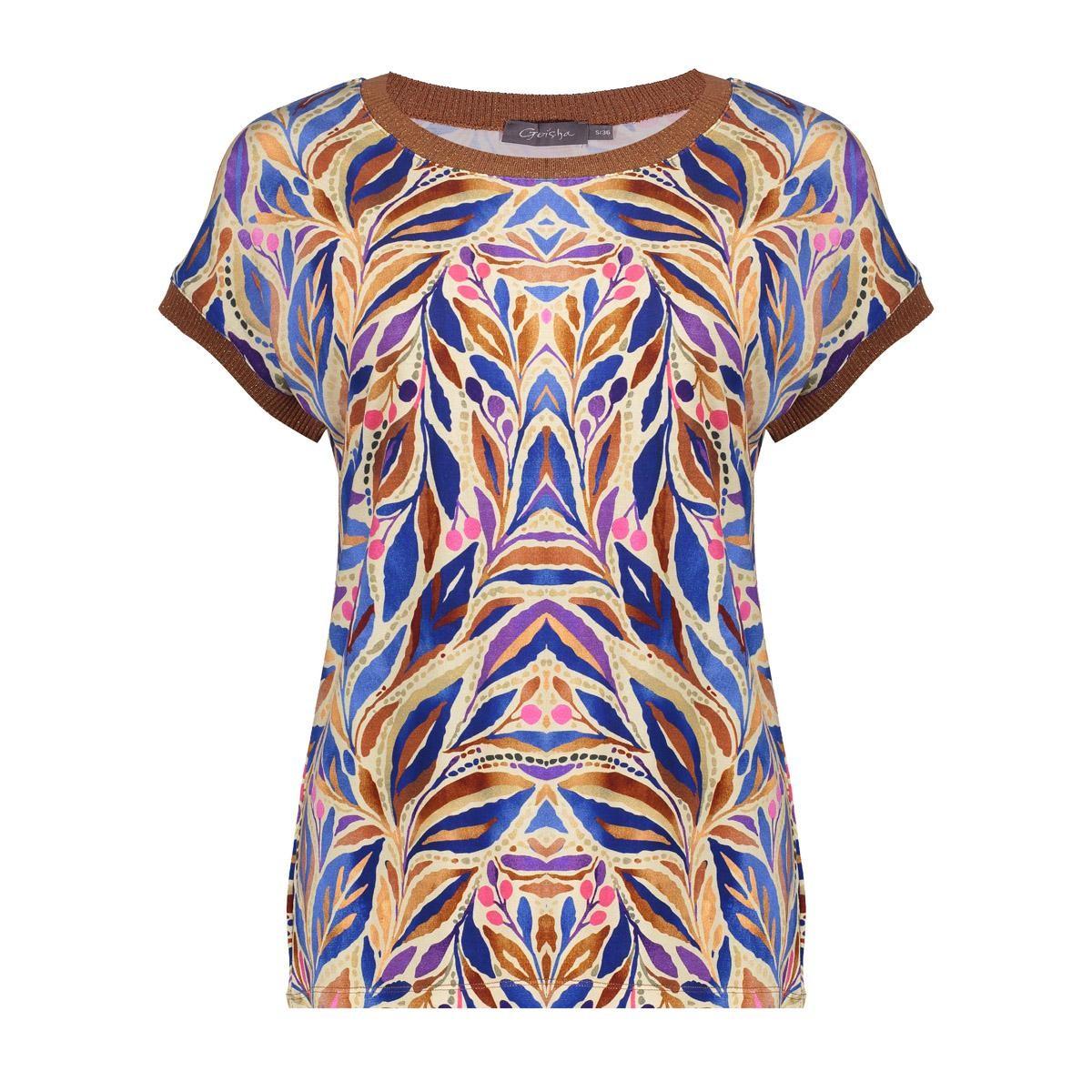 Geisha T-Shirt 62462-60 SARAH Blauw 1