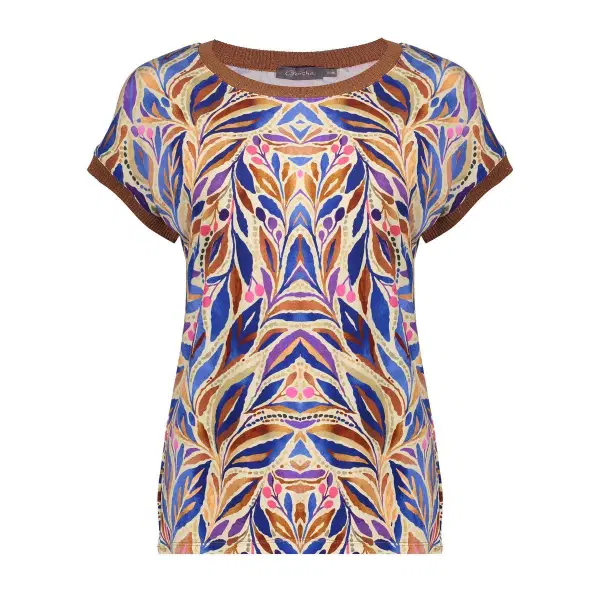 Geisha T-Shirt 62462-60 SARAH Blauw 1