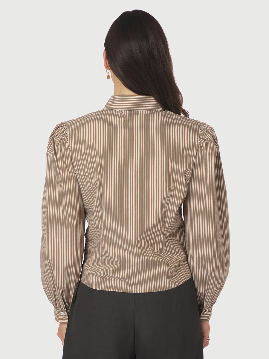 Neo Noir Blouse Ritta Bruin 3