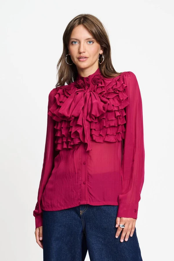 POM Amsterdam Blouse SP9737 Roze 1