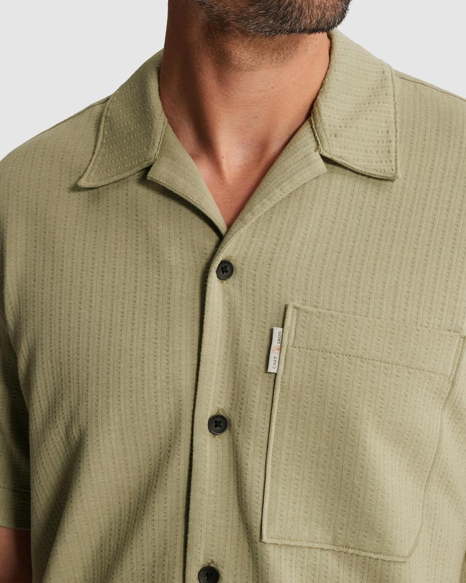 Cast Iron Overhemd CSIS2604266 Groen 5