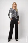 Monari Pantalon 810117 Zwart 4