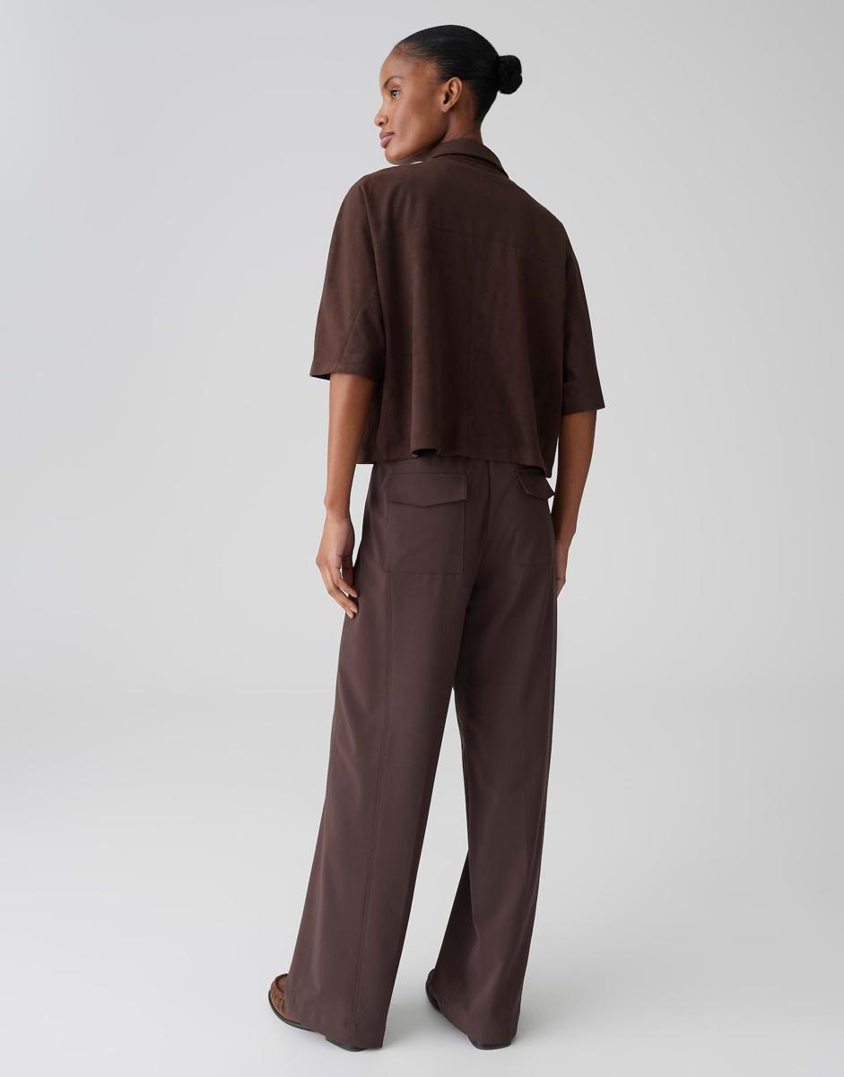 OPUS Blouse Fermes Bruin 3