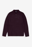 Butcher of Blue Trui Clifden Polo Paars 2