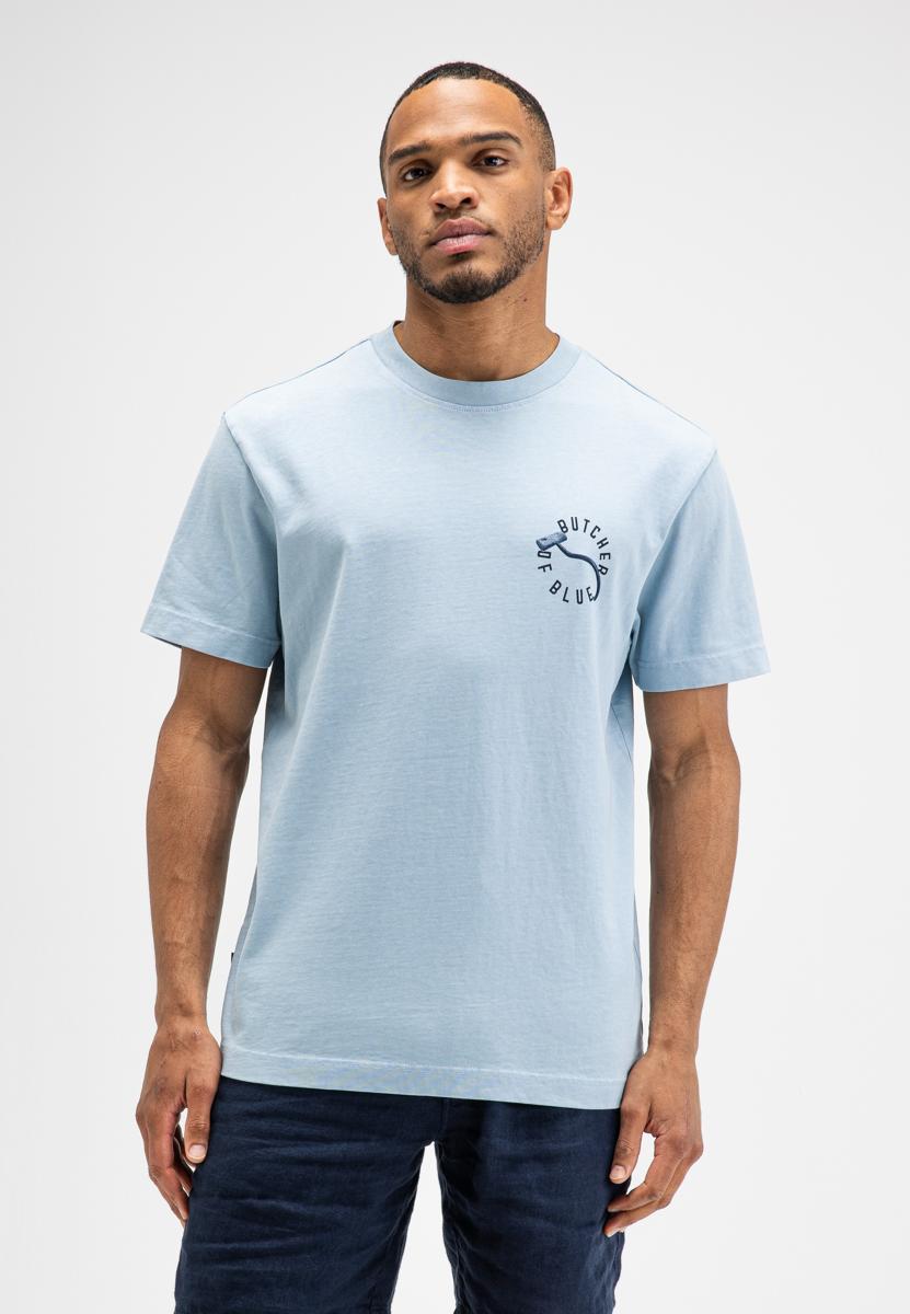 Butcher of Blue T-Shirt M2614036 Blauw 4