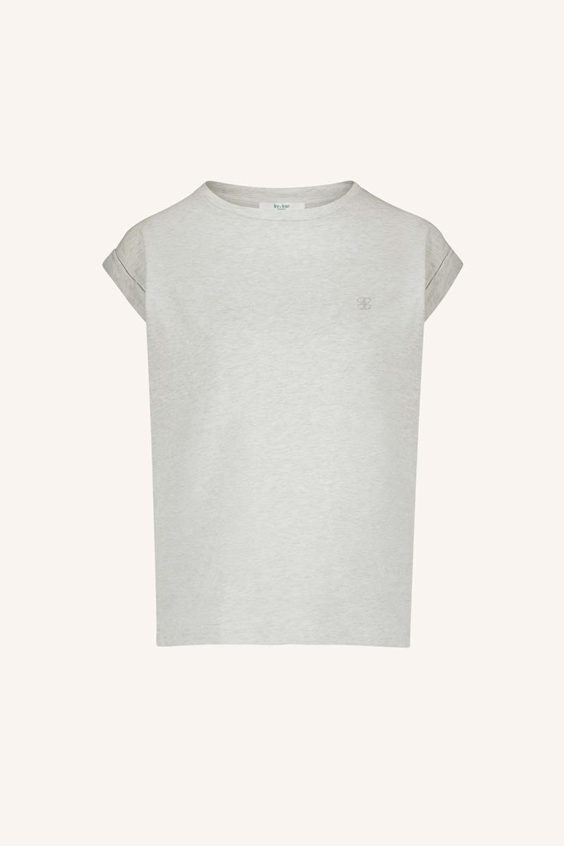 By-Bar T-Shirt Thelma Mirror Grijs 2