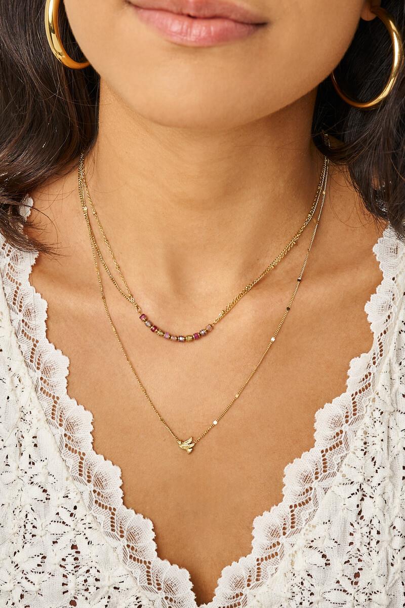 My Jewellery Ketting MJ15395 Goud 2
